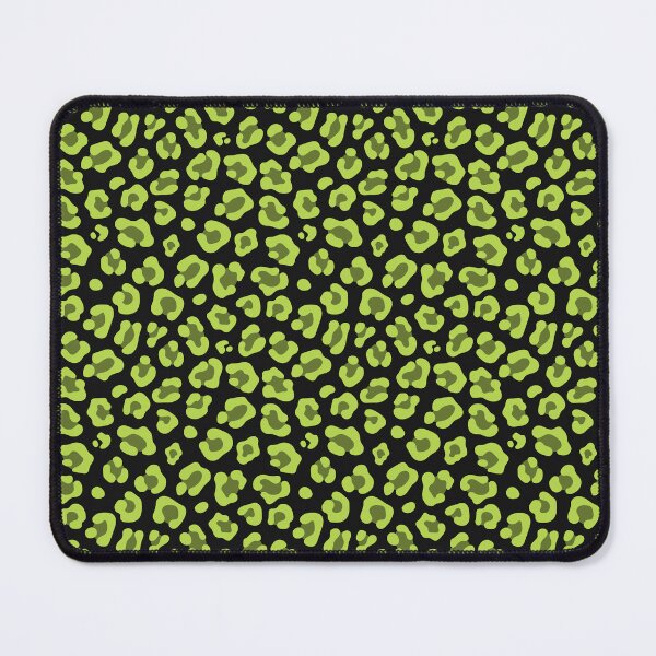 Item preview, Black And Lime Leopard Print designed and sold by pattern-archive.