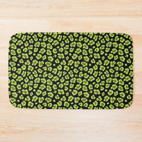 Item preview, Black And Lime Leopard Print designed and sold by pattern-archive.