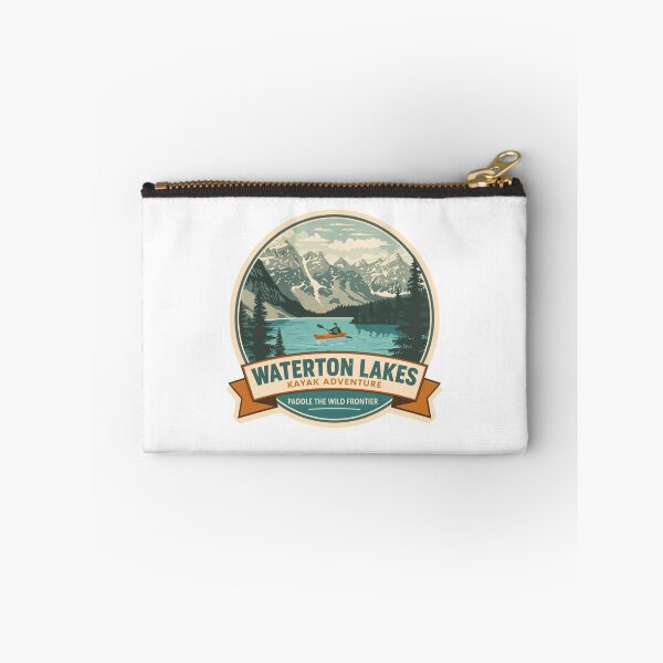 Item preview, Waterton Lakes Kayak Adventure Paddle The Wild Frontier National Park Outdoor Nature Enthusiast designed and sold by Simsimah26Parks.