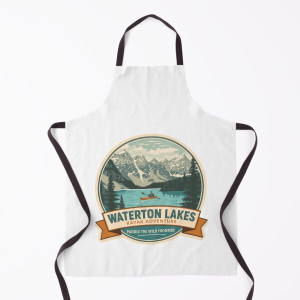 Item preview, Waterton Lakes Kayak Adventure Paddle The Wild Frontier National Park Outdoor Nature Enthusiast designed and sold by Simsimah26Parks.