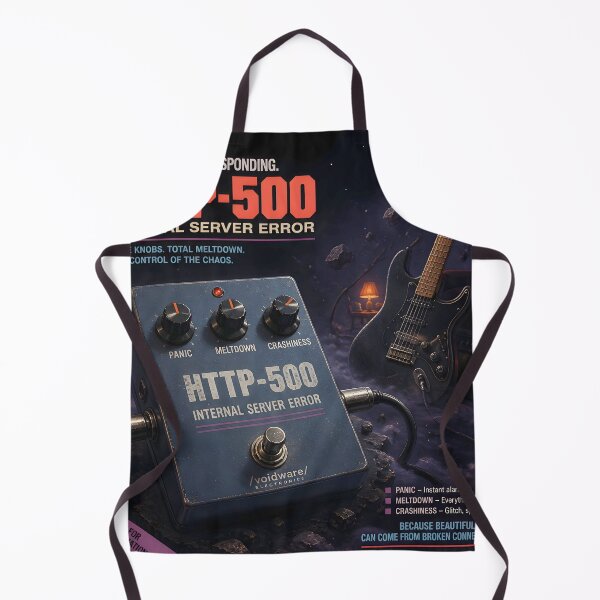 Item preview, HTTP-500 Internal Server Error — for Guitar-Playing Web Developers designed and sold by Mantramontics.