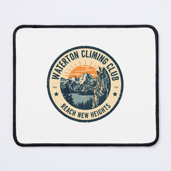 Item preview, Waterton Climing Club Reach New Heights Climbing Mountaineering Adventure designed and sold by Simsimah26Parks.