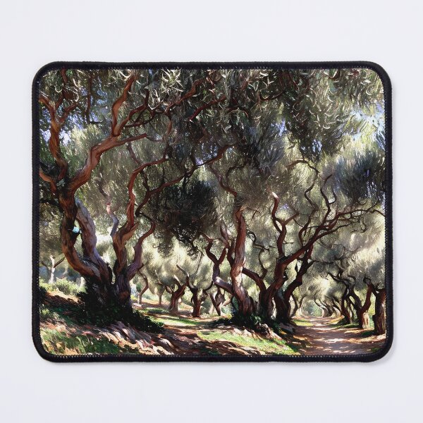 Item preview, Olive Trees in Bordighera: Impression of Mediterranean Light designed and sold by artdesignsnow.