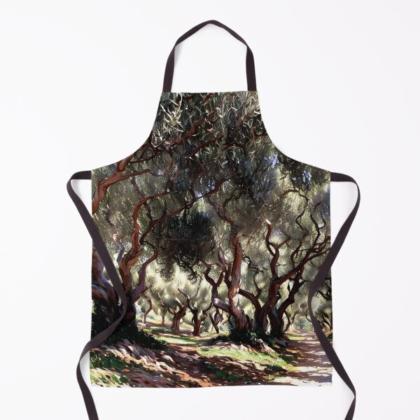 Item preview, Olive Trees in Bordighera: Impression of Mediterranean Light designed and sold by artdesignsnow.