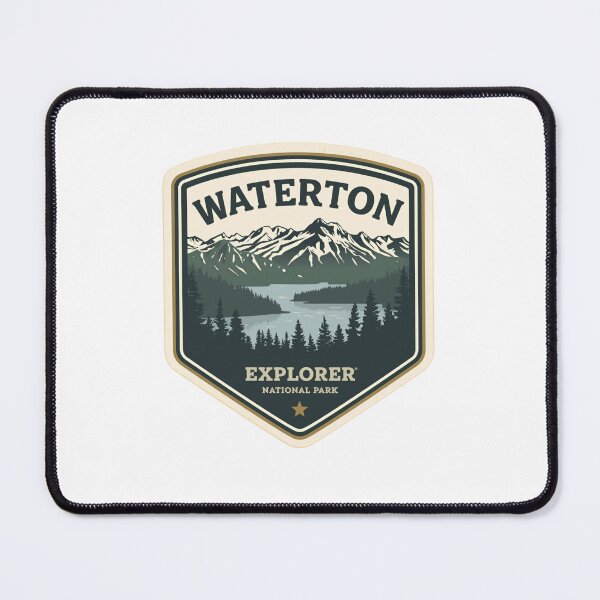 Item preview, Waterton Explorer National Park Travel Visitor designed and sold by Simsimah26Parks.