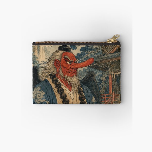 Item preview, Scarlet Longnose - Vintage Japanese Tengu Ukiyo-e Woodblock designed and sold by bapupa.