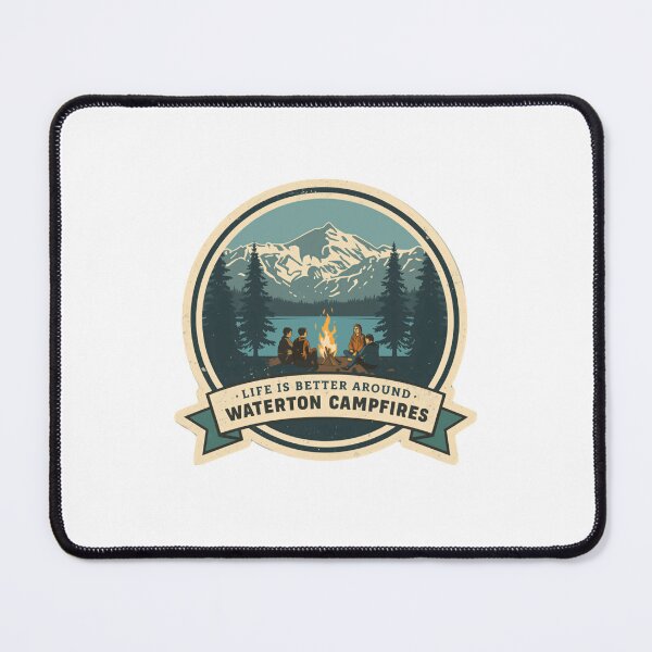 Item preview, Life Is Better Around Waterton Campfires Waterton National Park Camping Outdoor Adventure designed and sold by Simsimah26Parks.