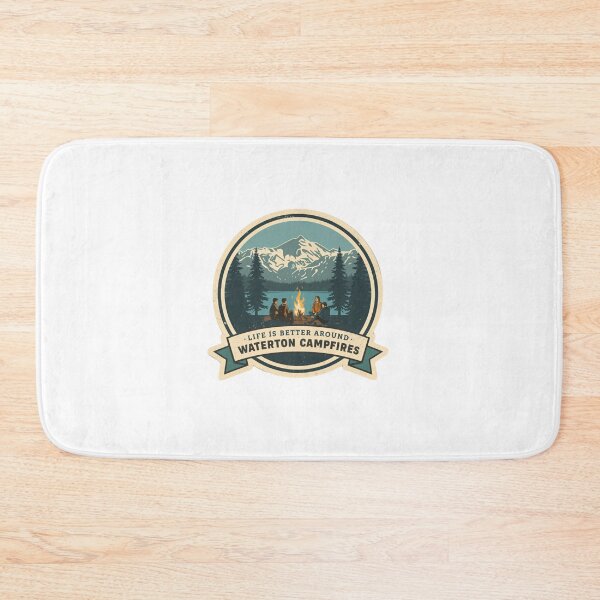 Item preview, Life Is Better Around Waterton Campfires Waterton National Park Camping Outdoor Adventure designed and sold by Simsimah26Parks.