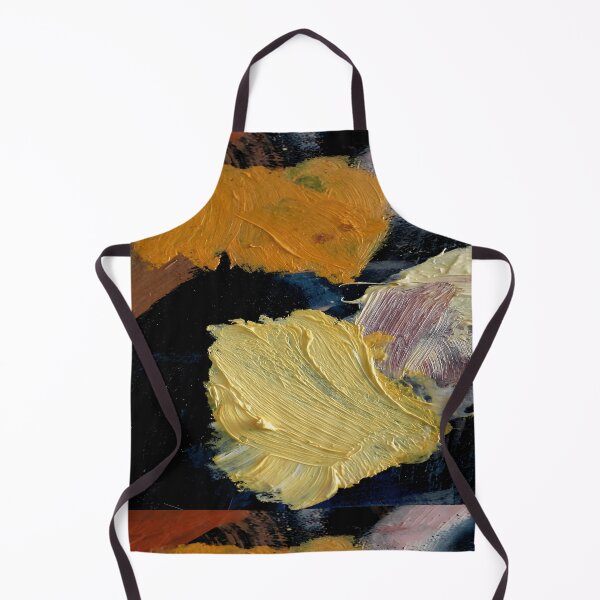 Item preview, Abstract Impasto Gold and Mustard Oil Painting Texture designed and sold by L&L.
