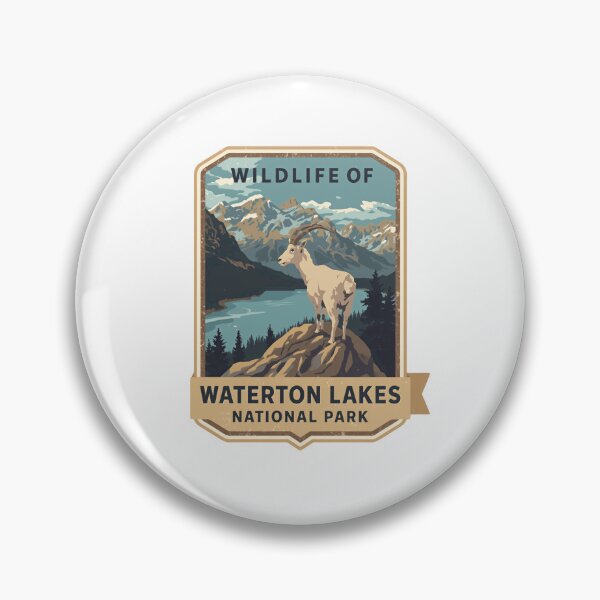 Item preview, Wildlife Of Waterton Lakes National Park Canada Travel Nature Explorer designed and sold by Simsimah26Parks.