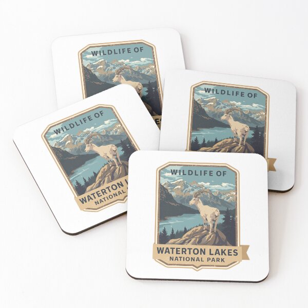Item preview, Wildlife Of Waterton Lakes National Park Canada Travel Nature Explorer designed and sold by Simsimah26Parks.