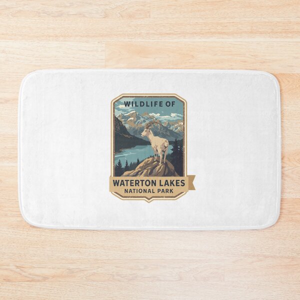 Item preview, Wildlife Of Waterton Lakes National Park Canada Travel Nature Explorer designed and sold by Simsimah26Parks.