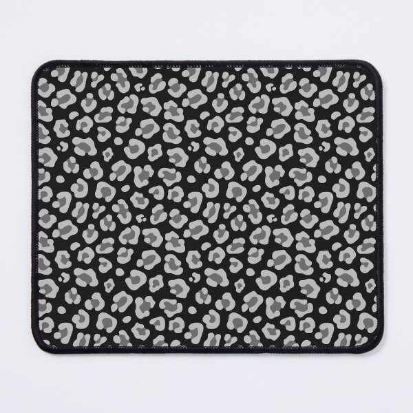 Item preview, Black And Silver Leopard Print designed and sold by pattern-archive.