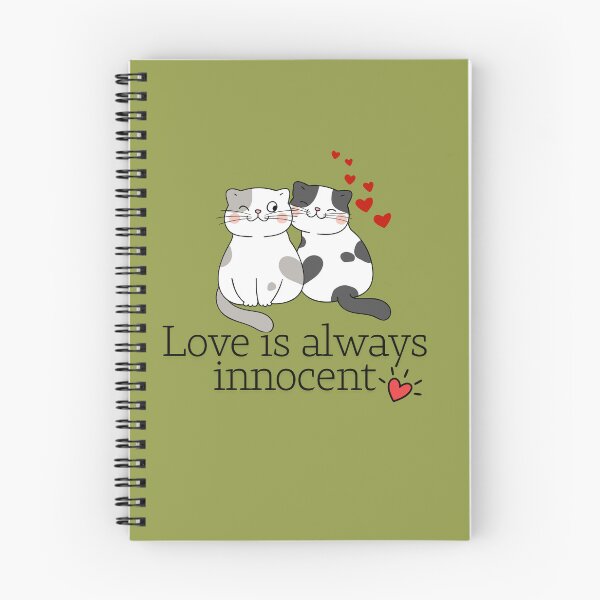 Item preview, Love Is Always Innocent - Cute cats with Heart designed and sold by infinitearte.