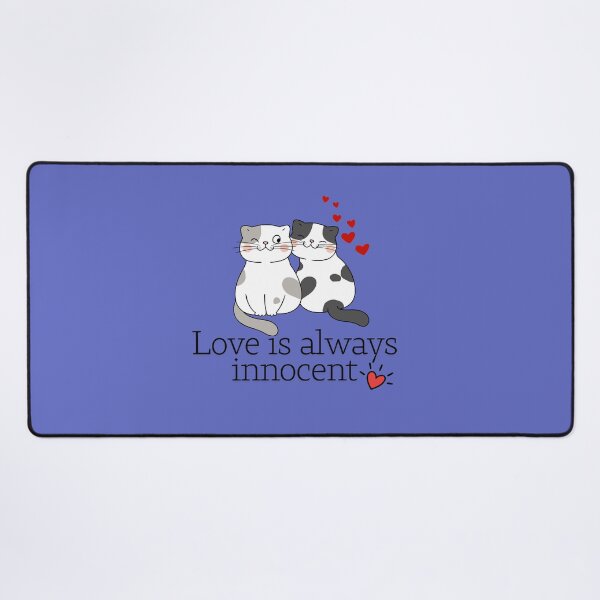 Item preview, Love Is Always Innocent - Cute cats with Heart designed and sold by infinitearte.