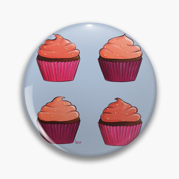 Item preview, Chocolate Cupcakes Illustration Set designed and sold by DesignedByCece.