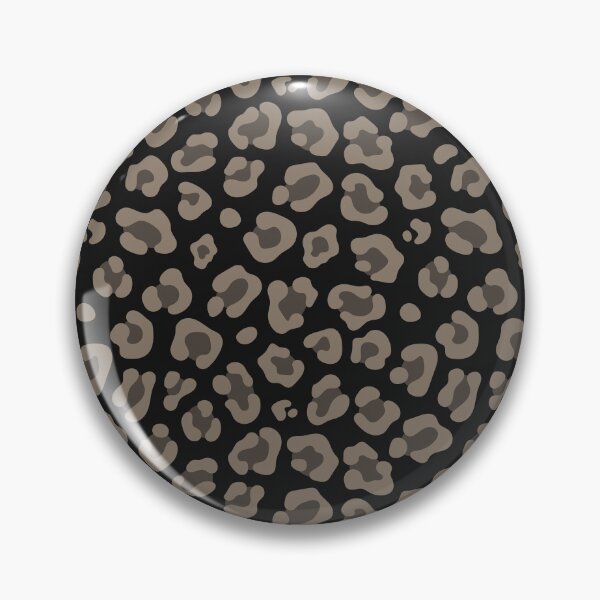Item preview, Black And Taupe Leopard Print designed and sold by pattern-archive.
