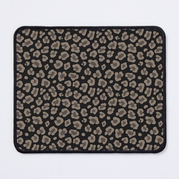 Item preview, Black And Taupe Leopard Print designed and sold by pattern-archive.