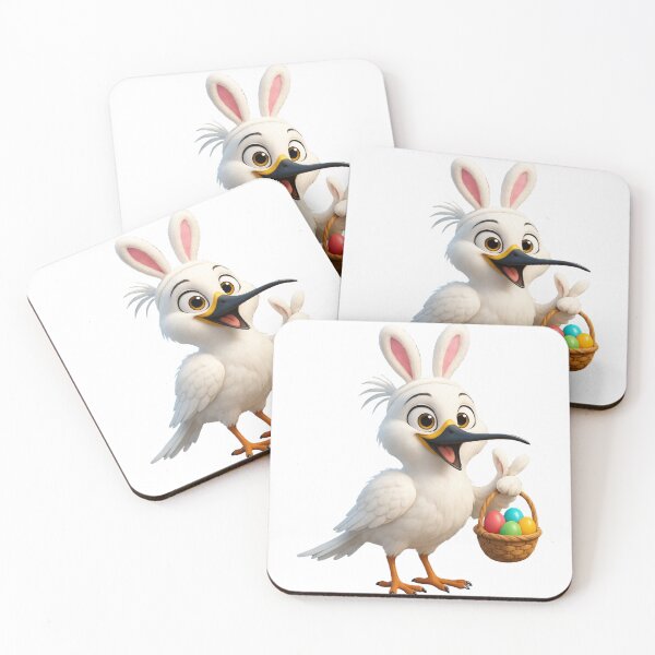 Item preview, Easter Snowy Egret designed and sold by Sillytoe.