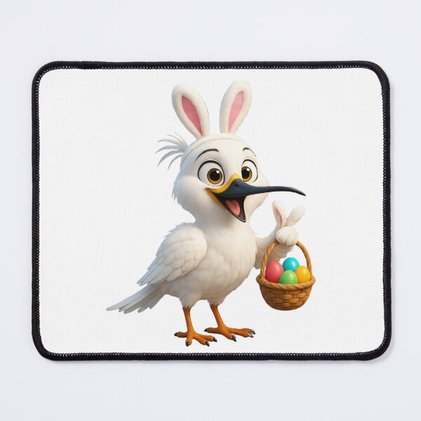 Item preview, Easter Snowy Egret designed and sold by Sillytoe.