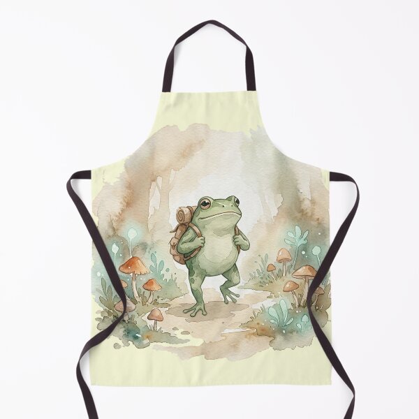 Item preview, Little Explorer Frog with Backpack designed and sold by GrabaHuk.