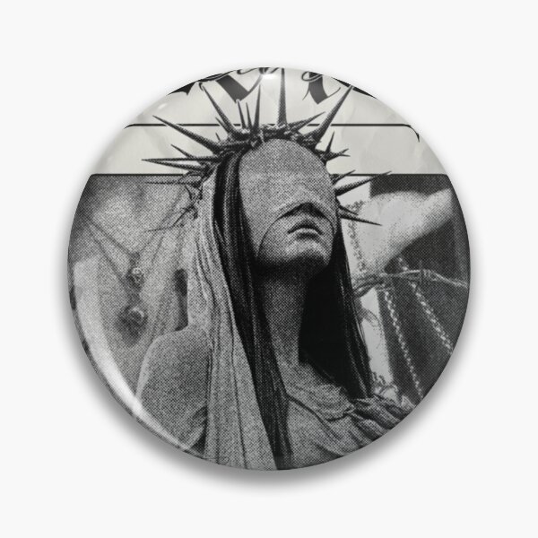 Item preview, Blindfold Saint Vintage Gothic designed and sold by Adronia.