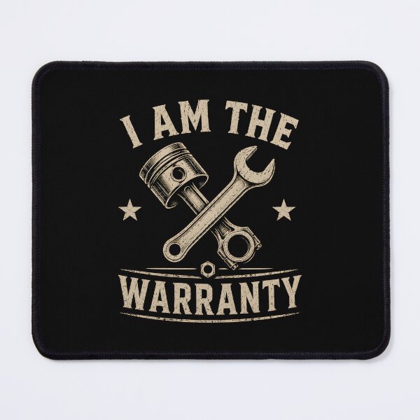 Item preview, I Am The Warranty Race Car designed and sold by zoes-ink.