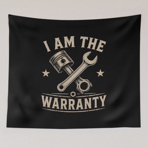 Item preview, I Am The Warranty Race Car designed and sold by zoes-ink.