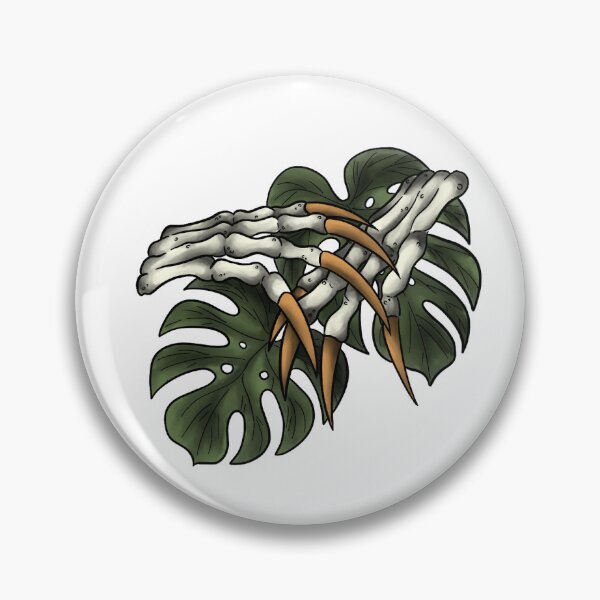 Item preview, Monstera Claws, Botanical Fox Bones designed and sold by Salty Psyche.
