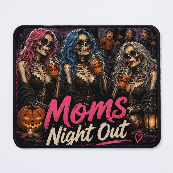 Item preview, Moms Night Out Skeleton Halloween Gothic Girls Party Design designed and sold by MotylekAnia.
