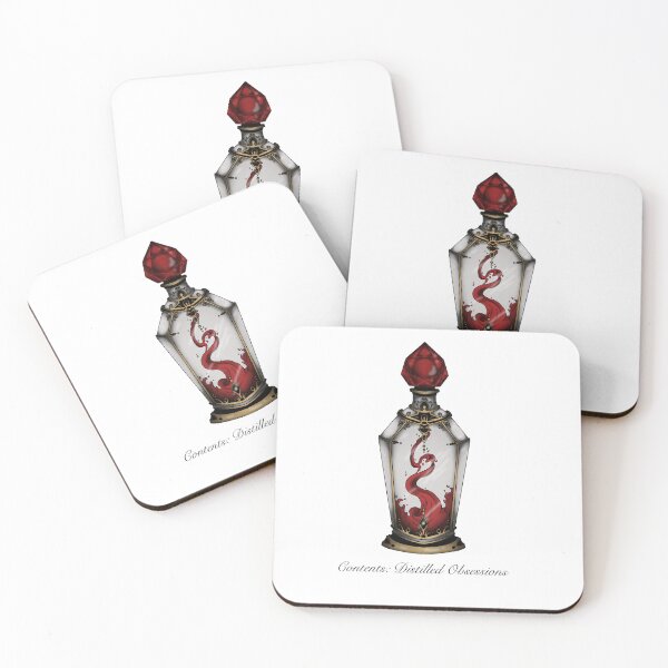Item preview, Distilled Obsessions Vampy Potion Bottle Crimson Edition designed and sold by Salty Psyche.