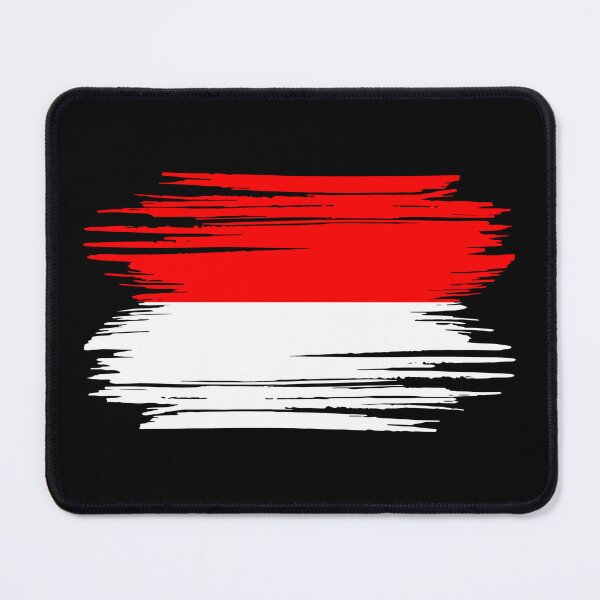 Item preview, Distressed Indonesia Flag designed and sold by shitpostee.