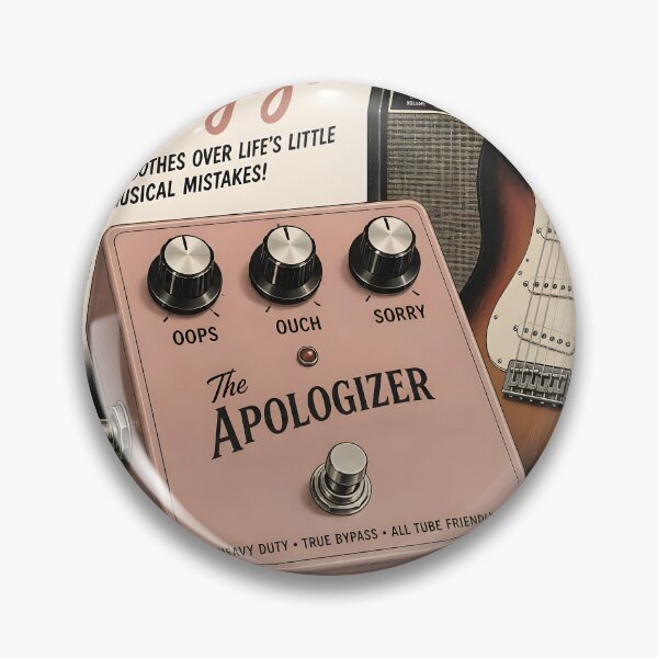 Item preview, The Apologizer — Add Politeness to Your Musical Skills designed and sold by Mantramontics.