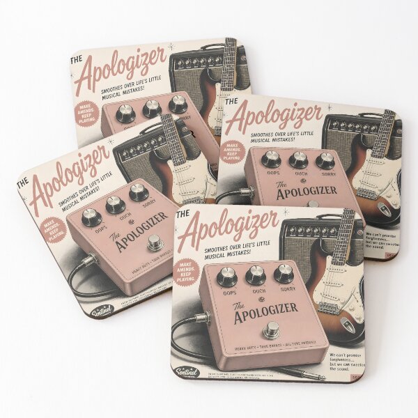 Item preview, The Apologizer — Add Politeness to Your Musical Skills designed and sold by Mantramontics.
