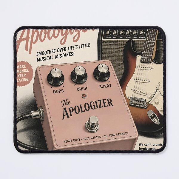 Item preview, The Apologizer — Add Politeness to Your Musical Skills designed and sold by Mantramontics.