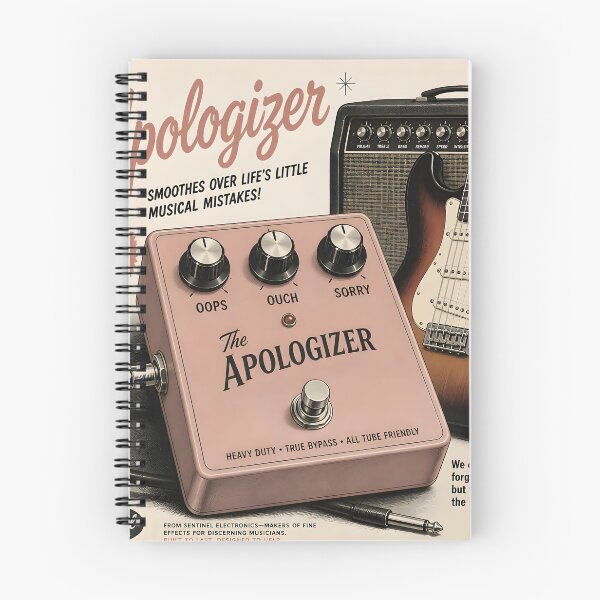 Item preview, The Apologizer — Add Politeness to Your Musical Skills designed and sold by Mantramontics.