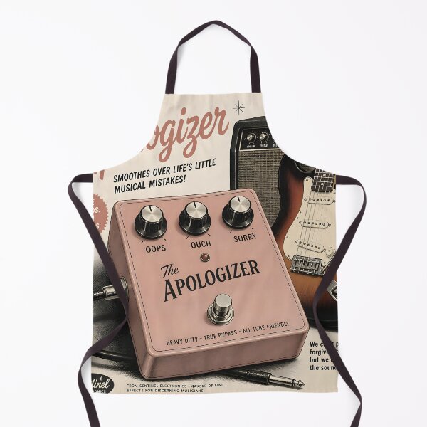 Item preview, The Apologizer — Add Politeness to Your Musical Skills designed and sold by Mantramontics.