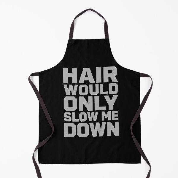 Item preview, Hair Would Only Slow Me Down Bold Typography designed and sold by Canvas Vibe Studio.