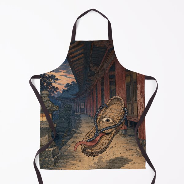 Item preview, Sake Spirit - Vintage Japanese Tsukumogami Ukiyo-e Woodblock designed and sold by bapupa.