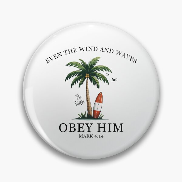 Item preview, Even The Wind and Waves Obey Him Vintage designed and sold by nosu-art-pod.