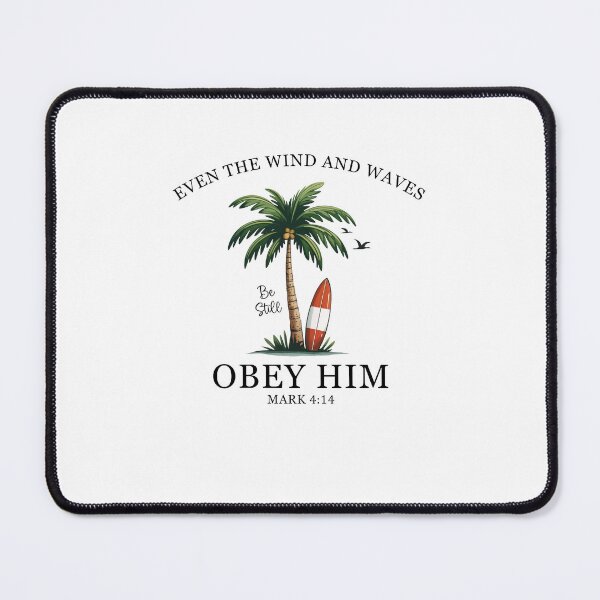 Item preview, Even The Wind and Waves Obey Him Vintage designed and sold by nosu-art-pod.