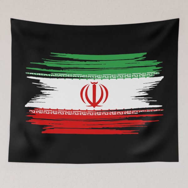 Item preview, Distressed Iran Flag designed and sold by shitpostee.