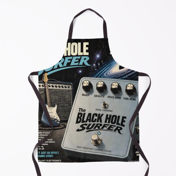 Item preview, The Black Hole Surfer — Imaginary Space Rock Guitar Pedal Parody designed and sold by Mantramontics.