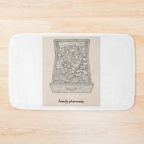Item preview, Family Pharmacy - Balkan Medicine Drawer Humor designed and sold by Mastalina99.