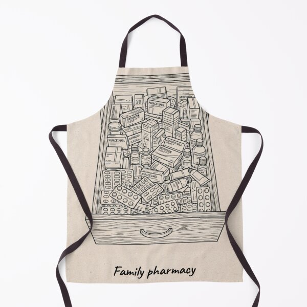 Item preview, Family Pharmacy - Balkan Medicine Drawer Humor designed and sold by Mastalina99.