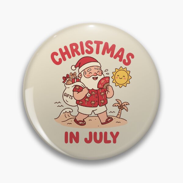 Item preview, Santa Summer Vacation - Christmas In July designed and sold by dudelinart.