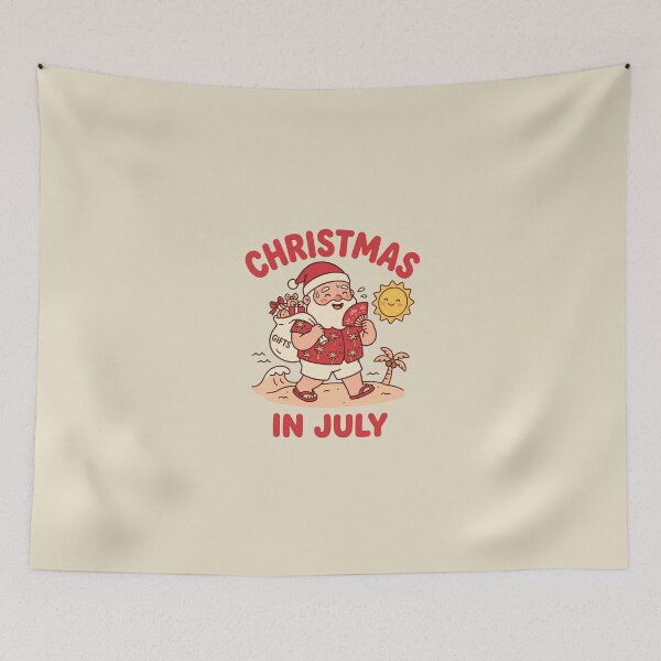 Item preview, Santa Summer Vacation - Christmas In July designed and sold by dudelinart.