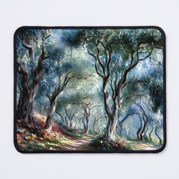 Item preview, Olive Tree Wood in the Moreno Garden: Impression of Mediterranean Splendor designed and sold by artdesignsnow.