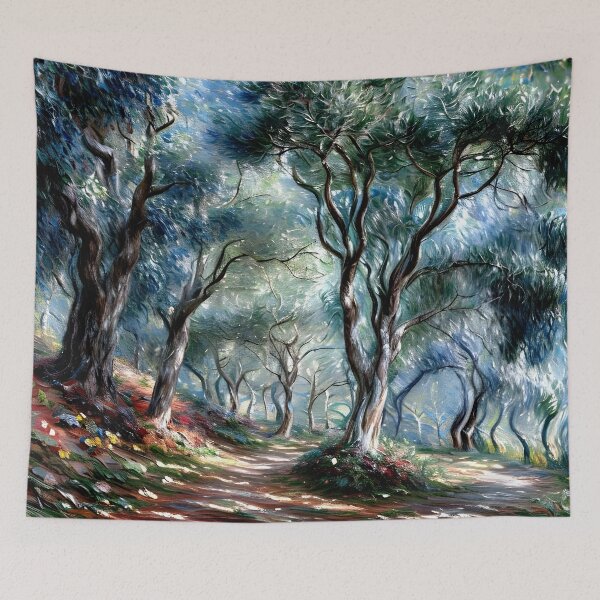 Item preview, Olive Tree Wood in the Moreno Garden: Impression of Mediterranean Splendor designed and sold by artdesignsnow.