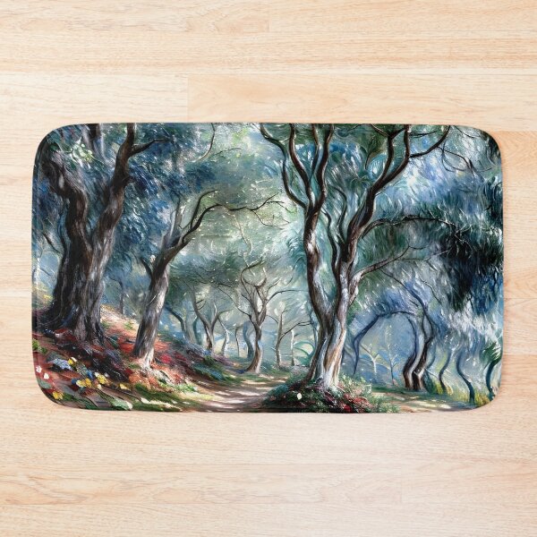 Item preview, Olive Tree Wood in the Moreno Garden: Impression of Mediterranean Splendor designed and sold by artdesignsnow.